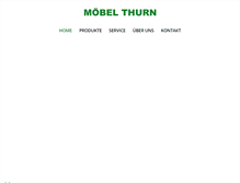 Tablet Screenshot of moebel-thurn.de